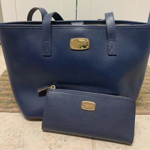 Michael Kors tote and wallet